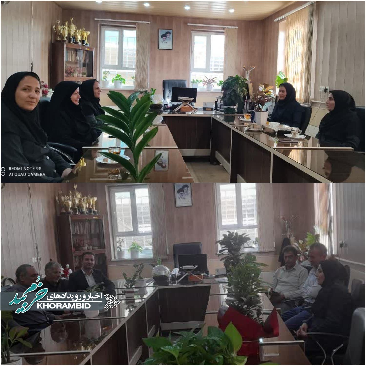 دیدار بانوان رئیس ادارات و سایر مسئولین شهرستان با رئیس بهزیستی دیدار بانوان رئیس ادارات و سایر مسئولین شهرستان با رئیس بهزیستی