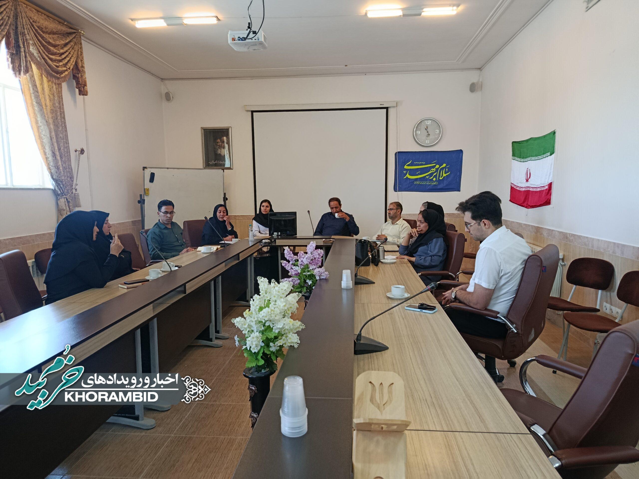 کمیته نظام ارجاع الکترونیک در شبکه بهداشت و درمان شهرستان خرم‌بید برگزار شد