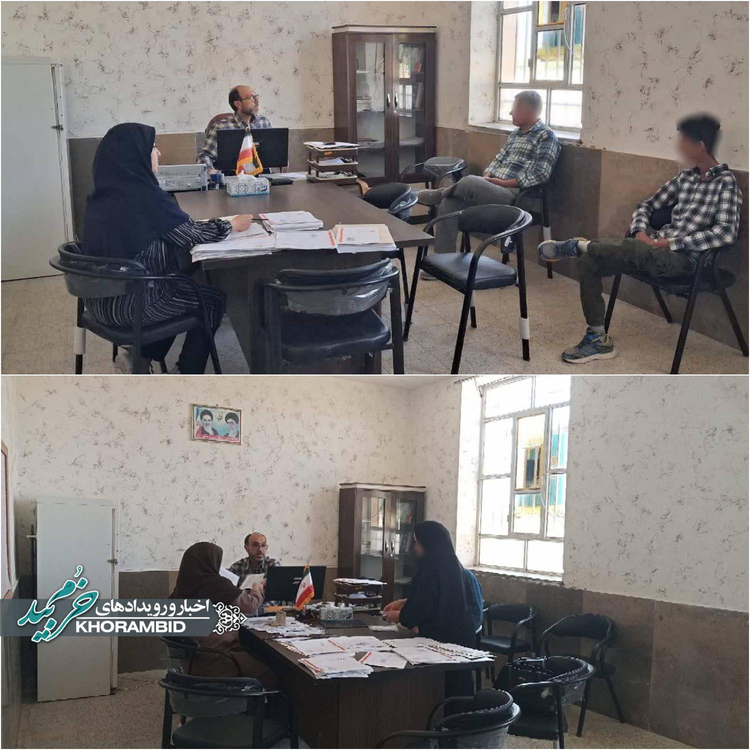 جلسه بررسی کمیسیون پزشکی بخش مشهد مرغاب