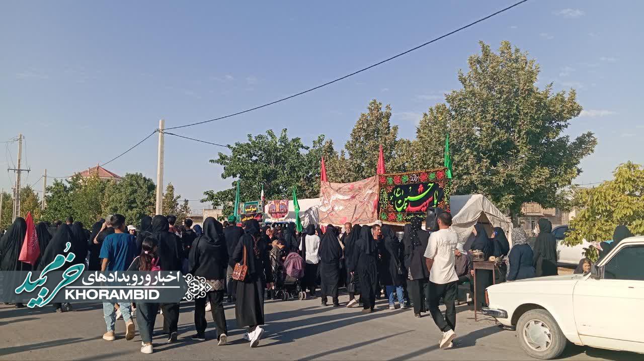 گزارش تصویری | پیاده روی جاماندگان و دلدادگان اربعین حسینی مسیر امامزاده شهدا (ع)