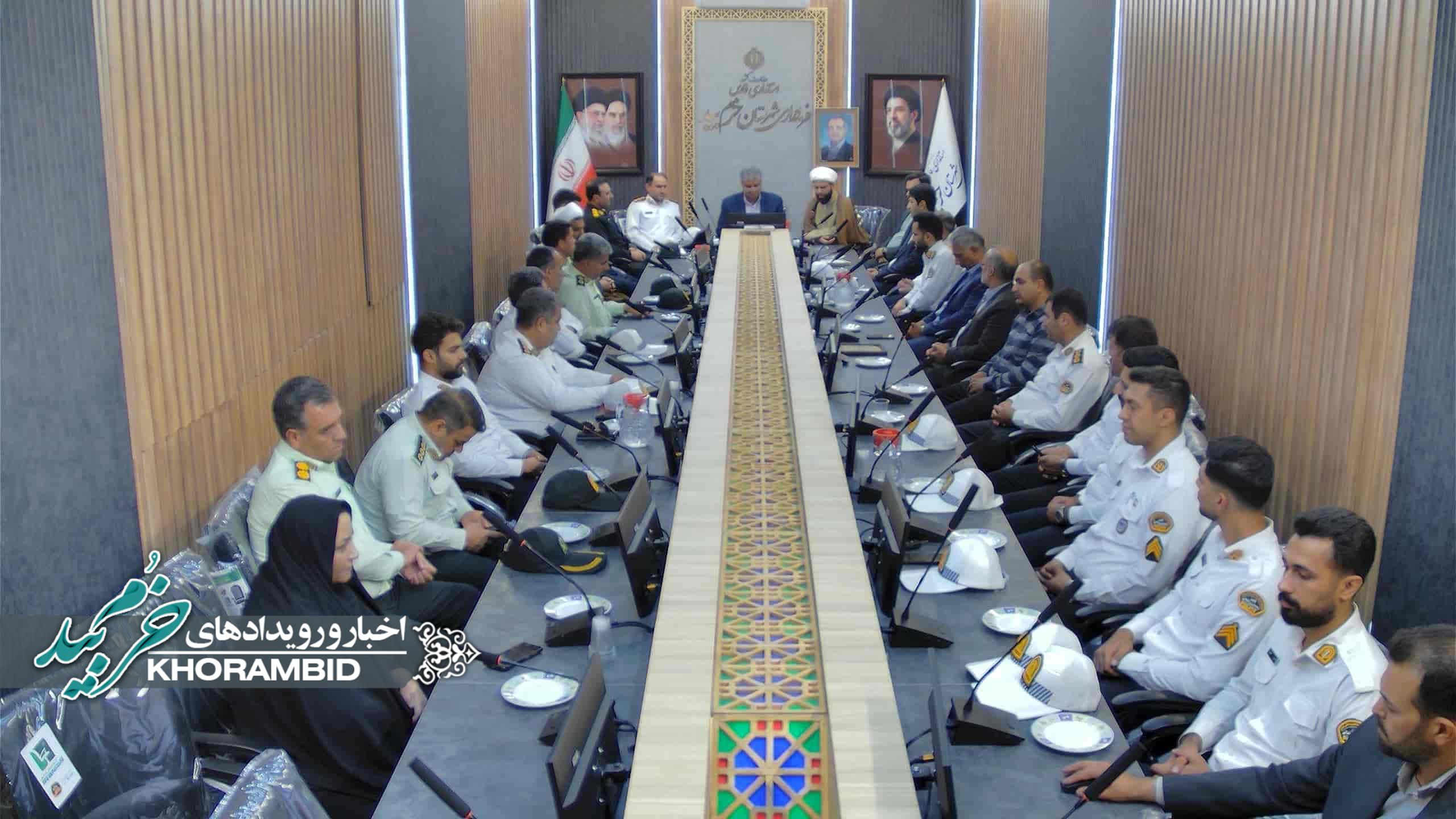 گزارش تصویری | تودیع و معارفه رئیس پلیس راهور خرم بید با حضور فرماندار و مسئولان شهرستان / قدردانی از خدمات سرهنگ میرزایی و معارفه سرگرد عزیزی