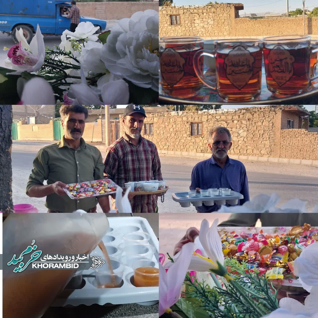 پذیرایی موکب شهیدجلال خسروی در روز میلاد پیامبر اکرم و امام جعفر صادق(ع) پذیرایی موکب شهیدجلال خسروی در روز میلاد پیامبر اکرم و امام جعفر صادق(ع)