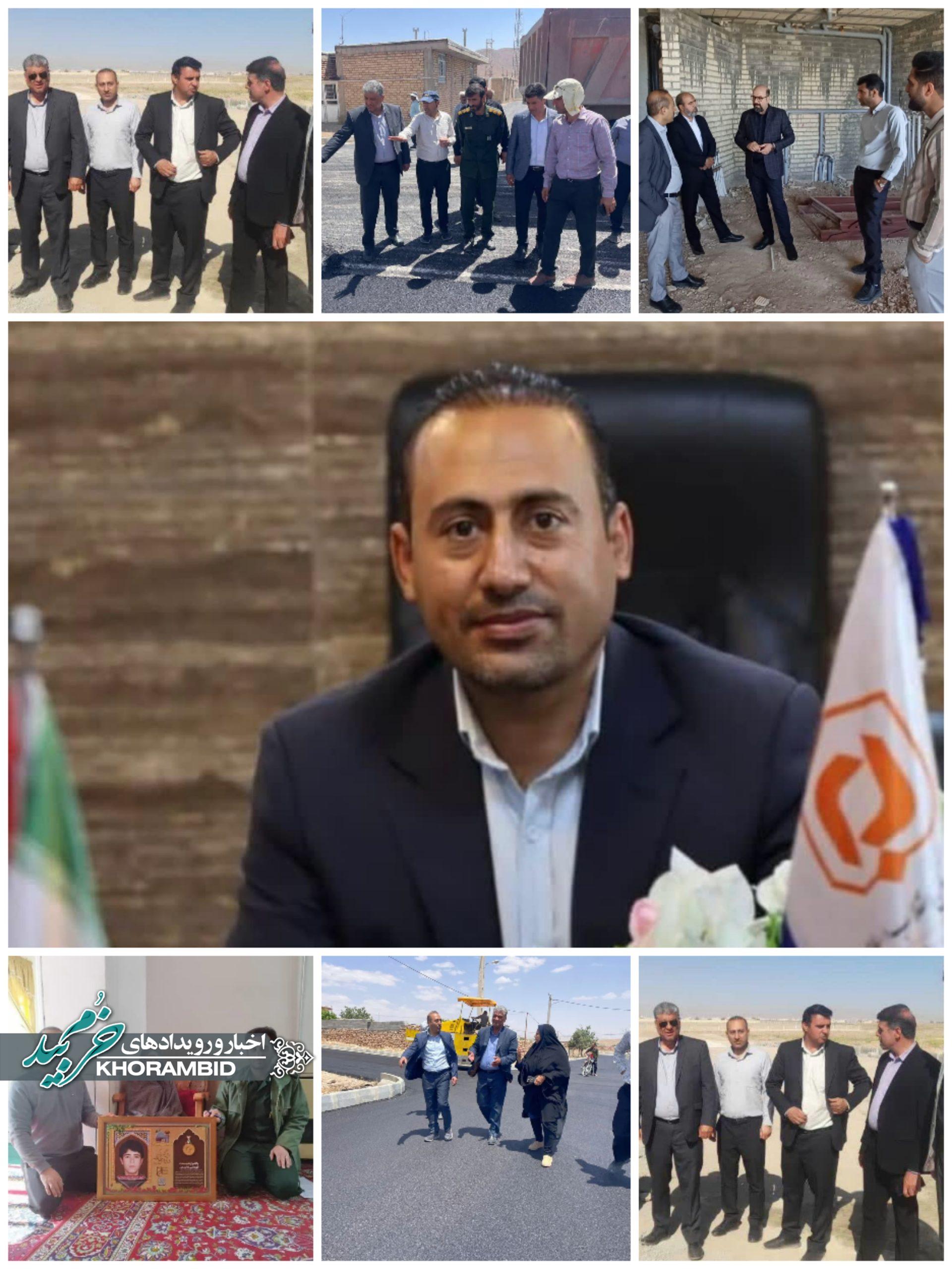 پیام تسلیت فرماندار شهرستان خرم‌بید به مناسبت درگذشت مهندس بهرام دوستی روشن، مدیر سابق بنیاد مسکن شهرستان خرم‌بید
