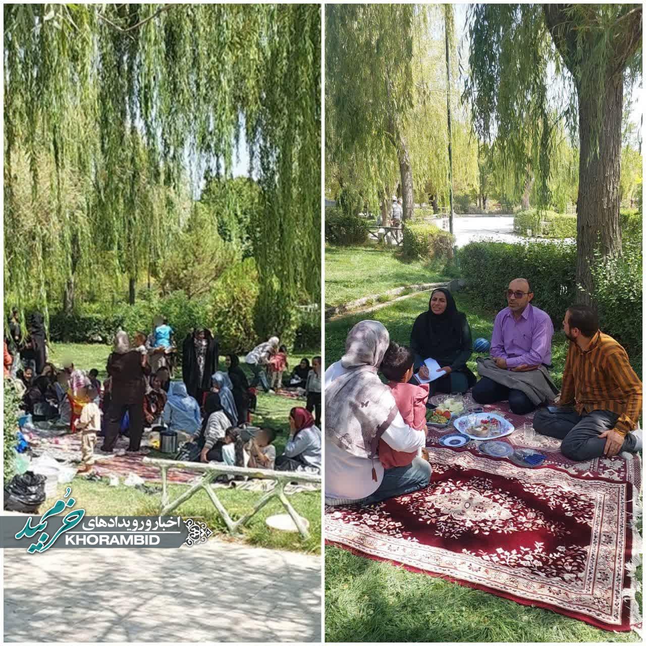 اردوی یک‌روزه تفریحی والدین و مددجویان مرکز آموزشی توانبخشی ارمغان/ برگزاری میز خدمت اداره بهزیستی