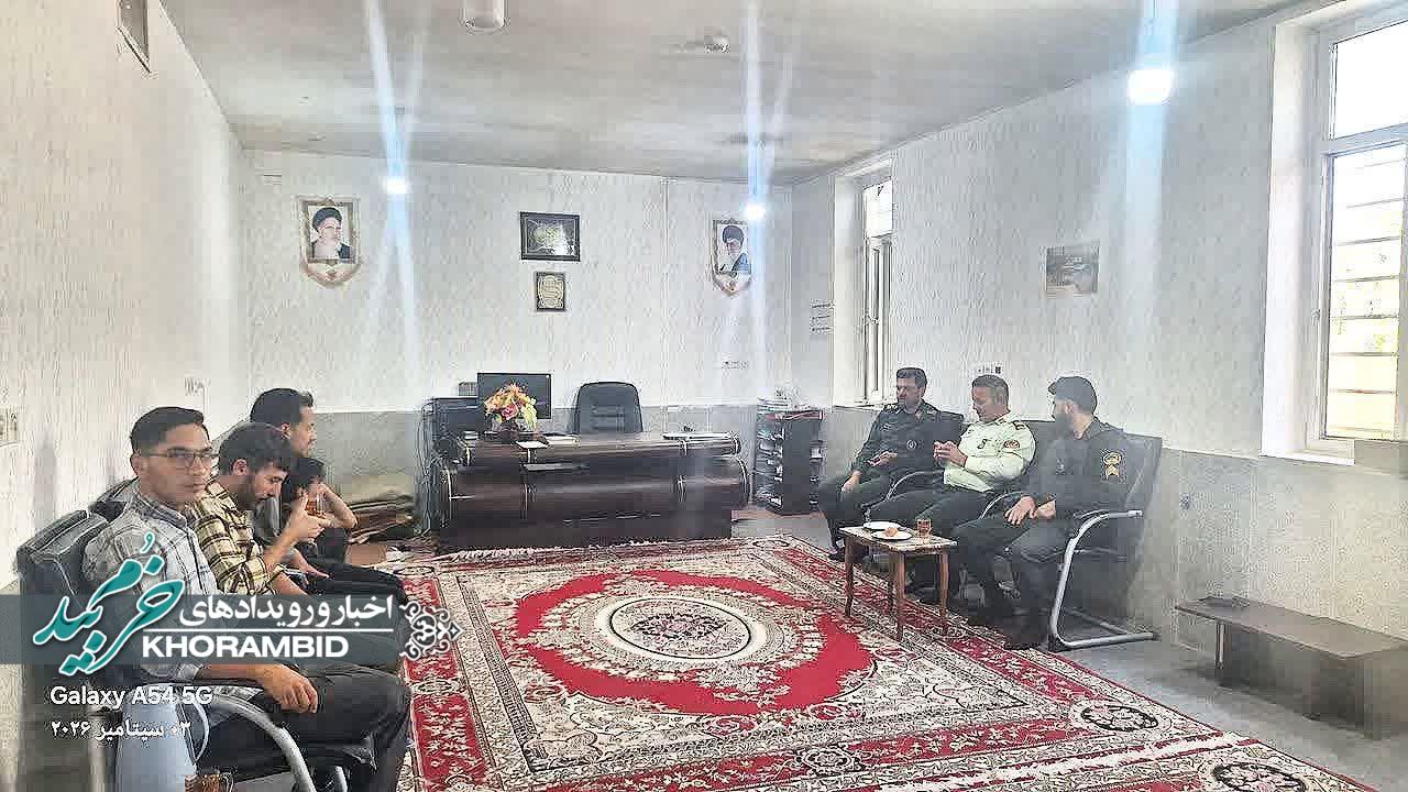 دیدار و جلسه تعامل کلانتری مرکزی صفاشهر با حوزه مقاومت بسیج کربلا