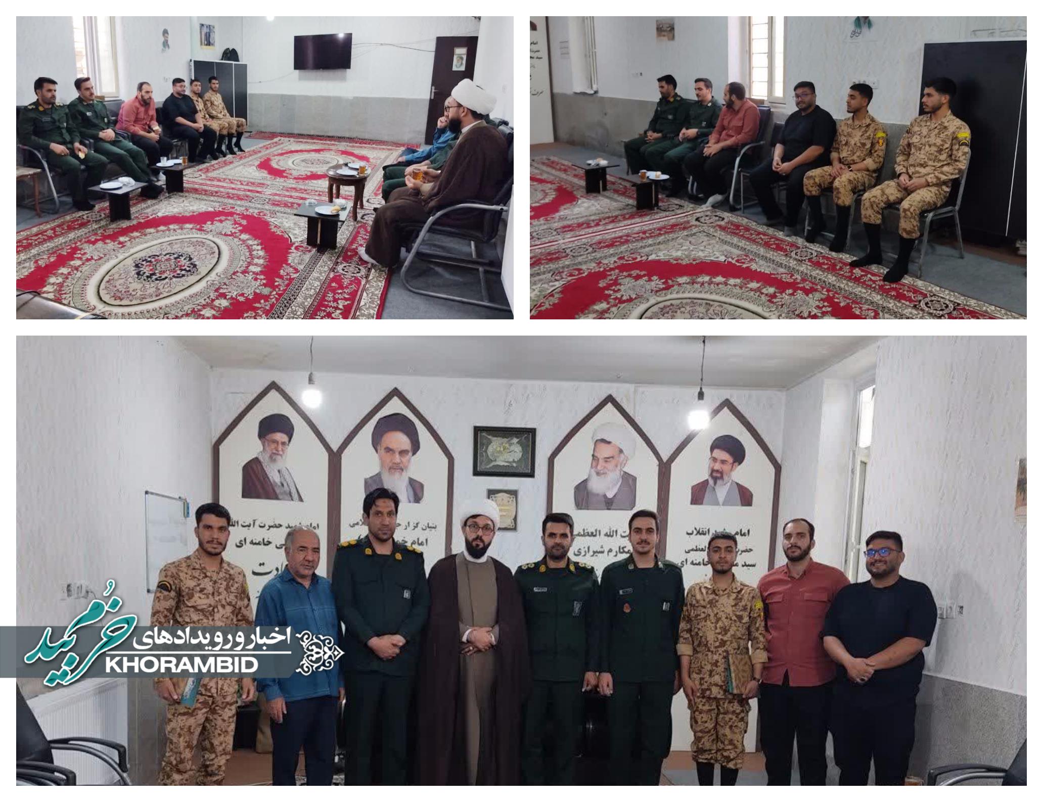 تجلیل از سربازان وظیفه حوزه مقاومت بسیج کربلا در سالروز گرامیداشت روز سرباز