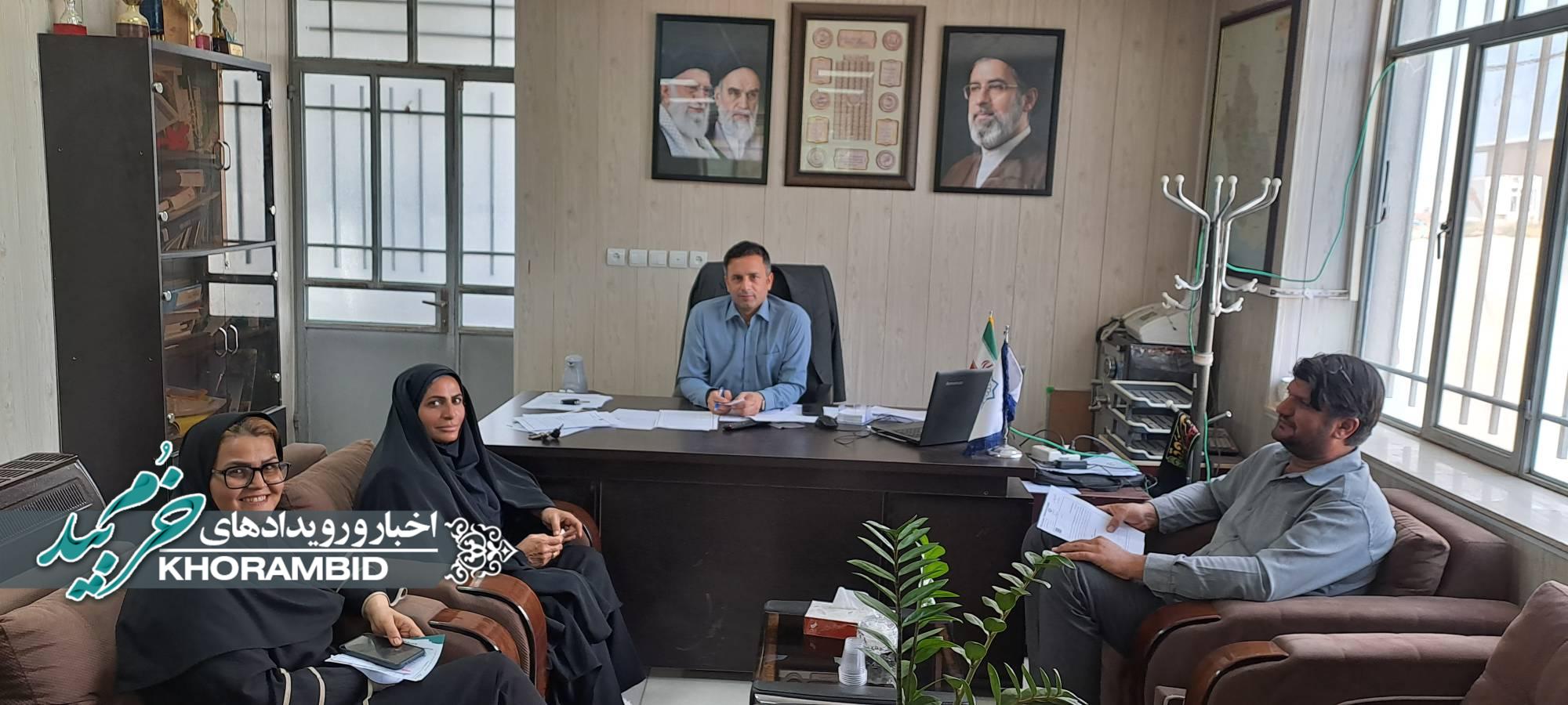 دیدار رئیس بهزیستی با شهردار صفاشهر در راستای پیگیری امور مددجویان