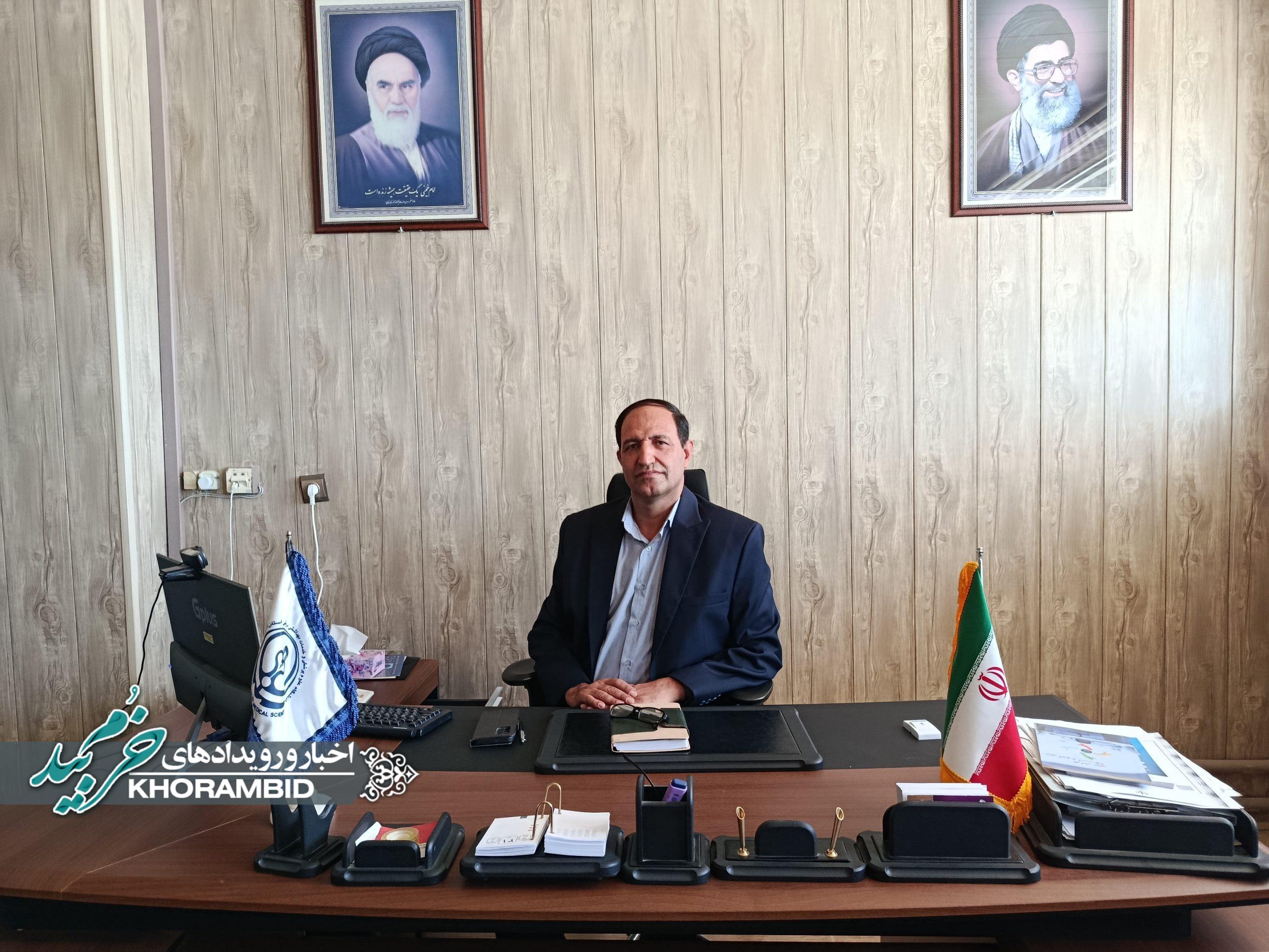 پیام تبریک رئیس شبکه بهداشت و درمان شهرستان خرم‌بید به مناسبت روز آمار